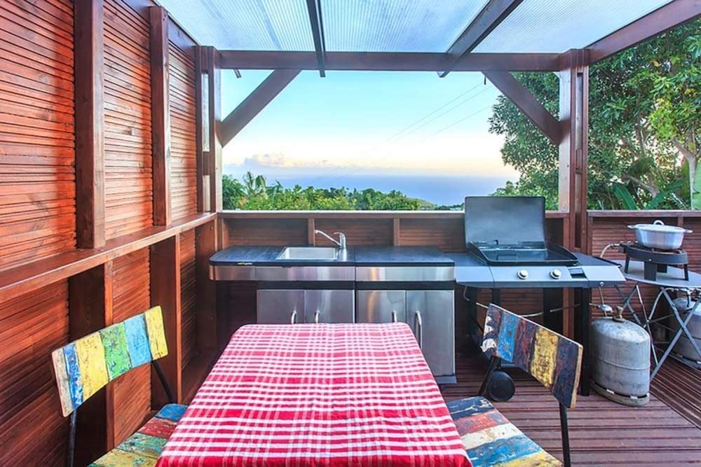 L'Escapade Creole Jacuzzi Privatif Bungalow Bananier Saint-Joseph Eksteriør bilde