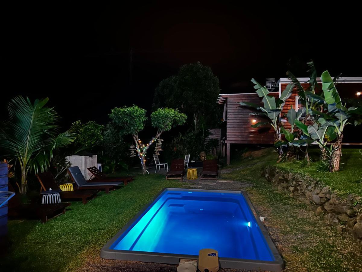 L'Escapade Creole Jacuzzi Privatif Bungalow Bananier Saint-Joseph Eksteriør bilde